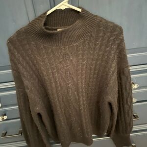 Vince Camuto Black Knit Sweater